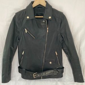 Leather jacket
